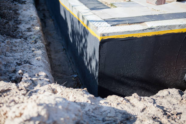 Residential Foundation Crack Repair installation at a Lyles, TN home by SJ Waterproofing Pros